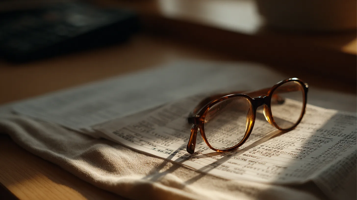 Public records read in morning light, before a decision